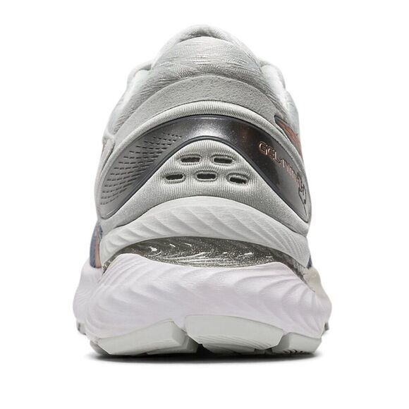 New Asics Gel Nimbus 22 Knit Grey Women's Running Sport Shoes 1012A678 Size 7 US - Picture 2 of 6